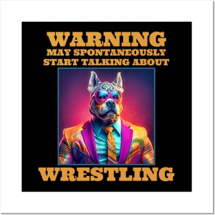 Wrestling Warning May Spontaneously Start Talking About Wrestling Posters and Art